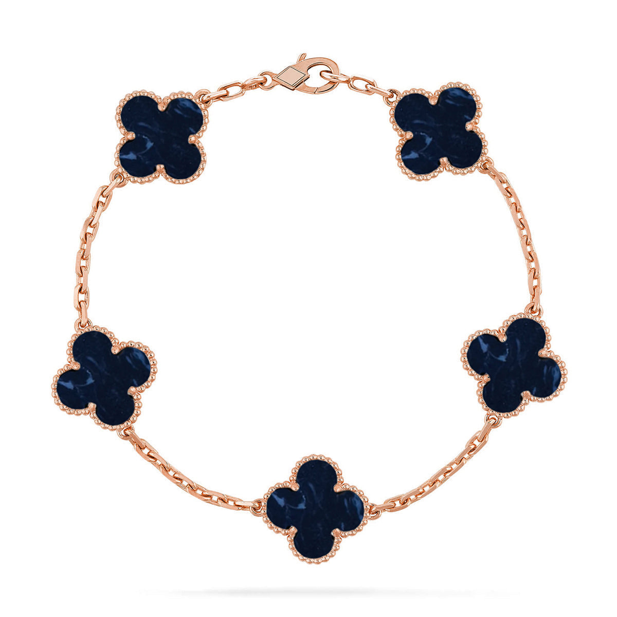 [Lora]CLOVER 5 MOTIF PIETERSITE BRACELET COLLECTION