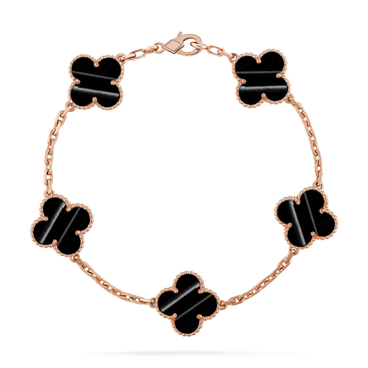 [Lora] CLOVER 5 MOTIF PULSAR STONE BRACELET COLLECTION