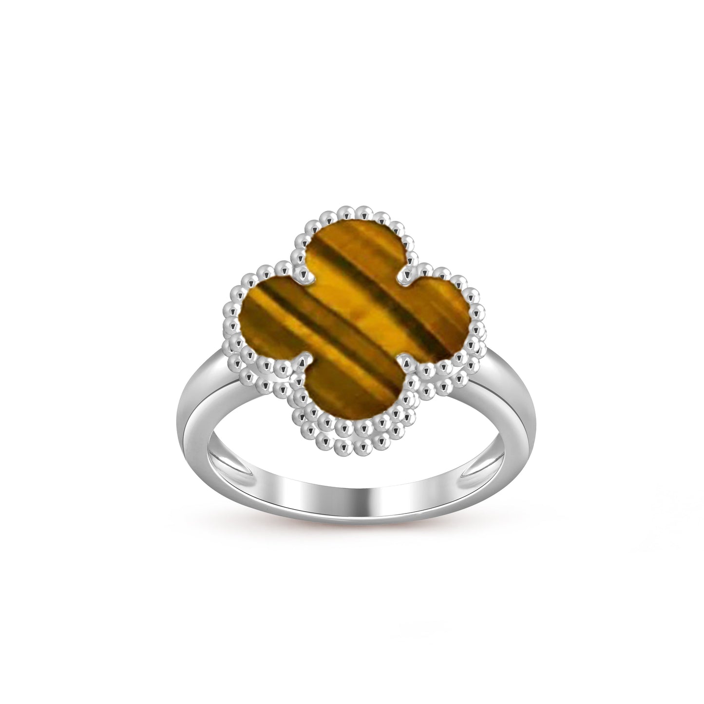 [Lora]CLOVER SILVER RING COLLECTION