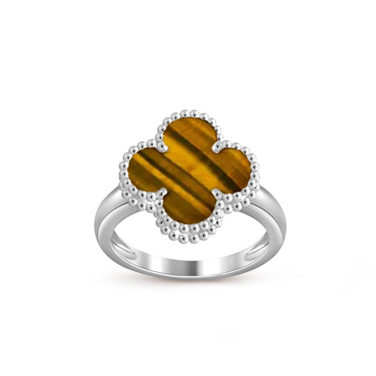 [Lora]CLOVER SILVER RING COLLECTION