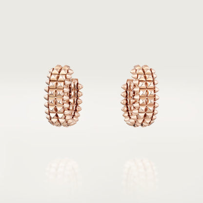 [LORA] CLASH 9.2MM DOUBLE ROW EARRINGS