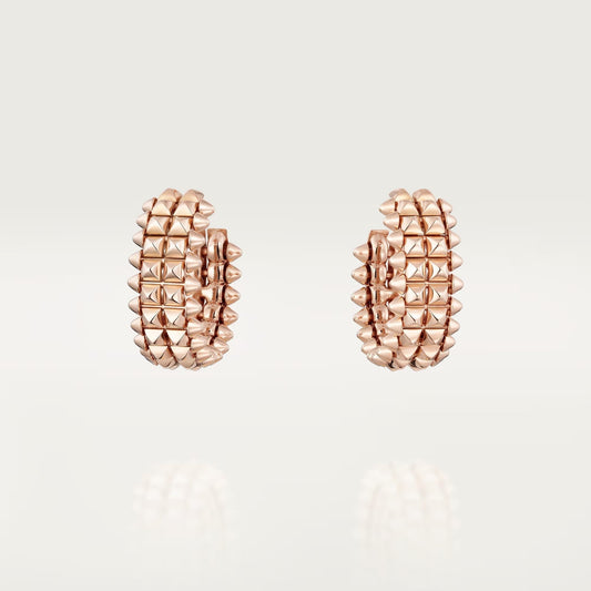 [LORA] CLASH 9.2MM DOUBLE ROW EARRINGS