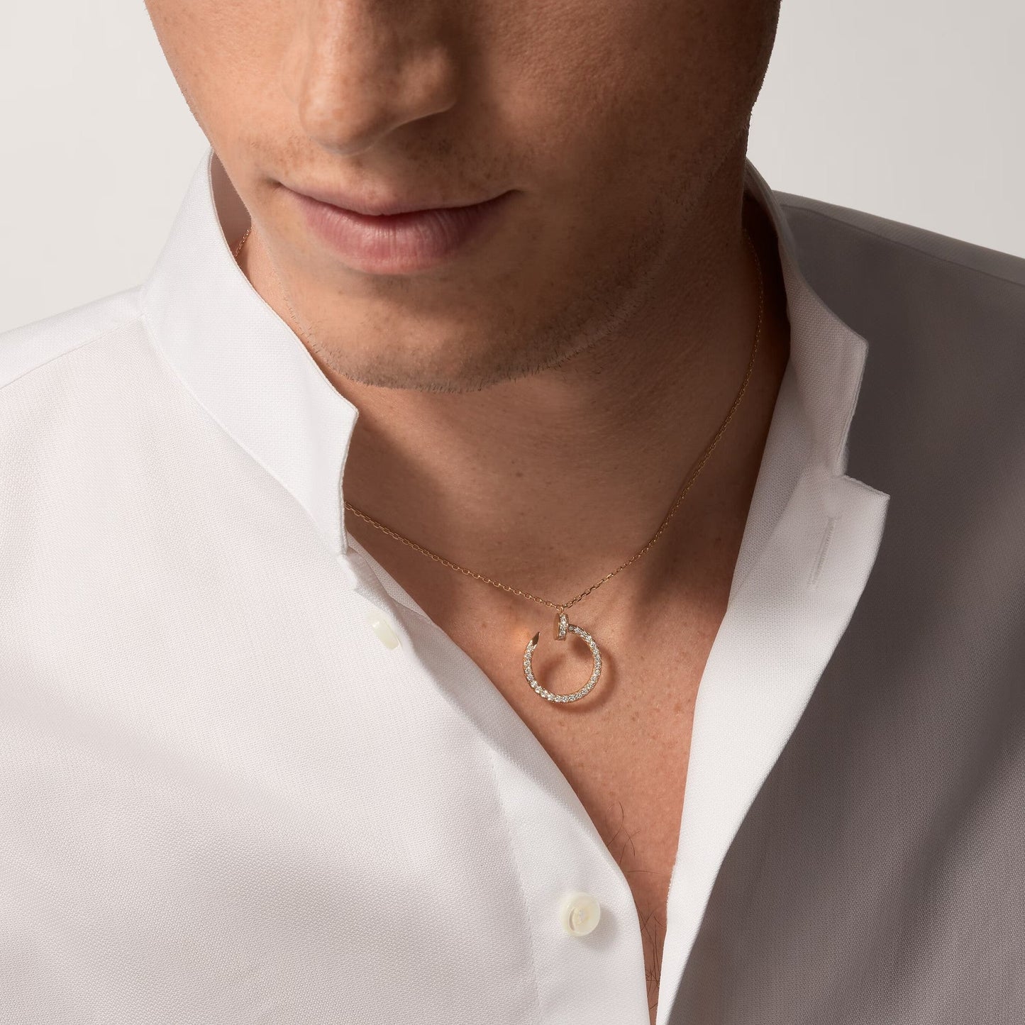 [LORA] JUSTE NECKLACE FULL DIAMOND