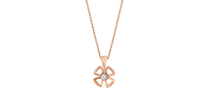 [LORA]FIOREVER NECKLACE DIAMOND CENTER