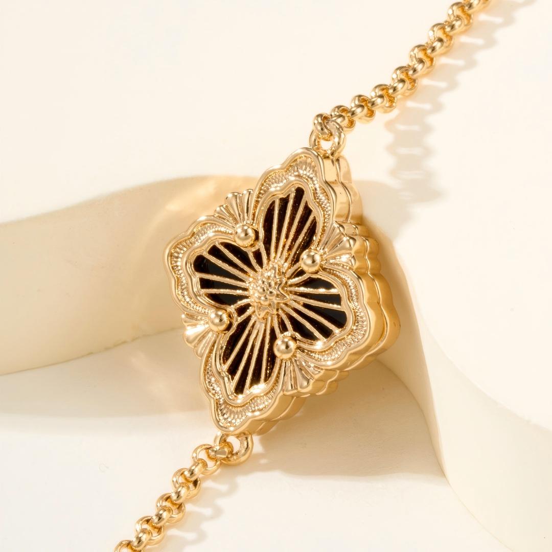 [Lora JEWELRY] OPERA TULLE ENAMEL BRACELET