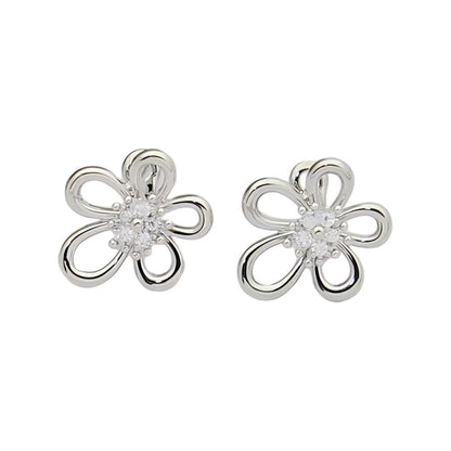 [LORA] FLOWERLACE EARRING 5 DIAMONDS