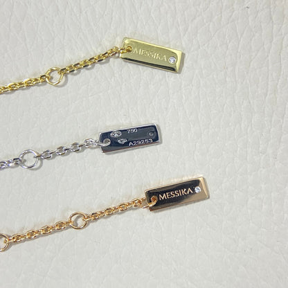 [LORA] Lucky Eye Pave-Set Diamond Bracelet