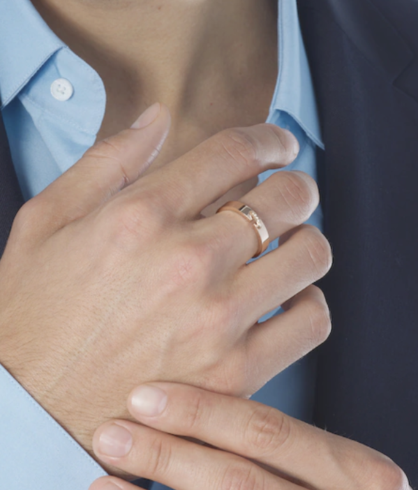 [LORA]ALLIANCE LIENS VIDENCE DIAMOND 4MM RING