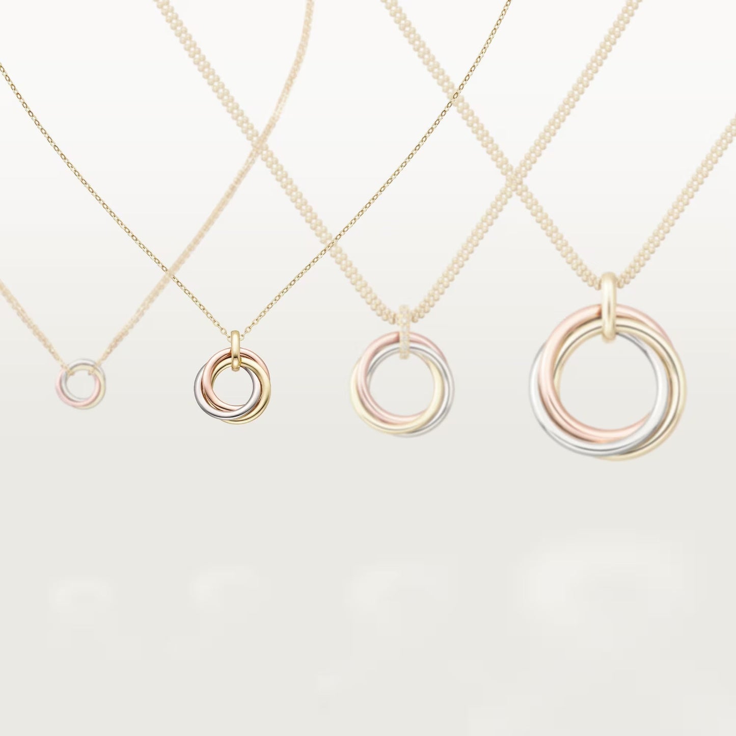 [LORA] TRINITY SMALL NECKLACE
