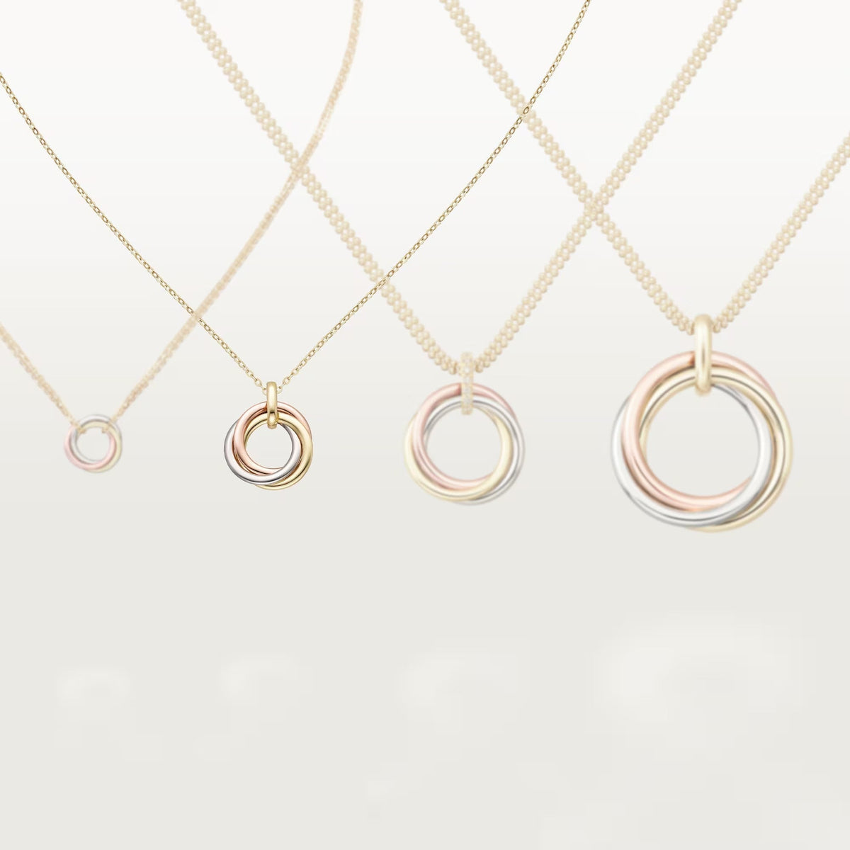 [Lora] TRINITY SMALL NECKLACE