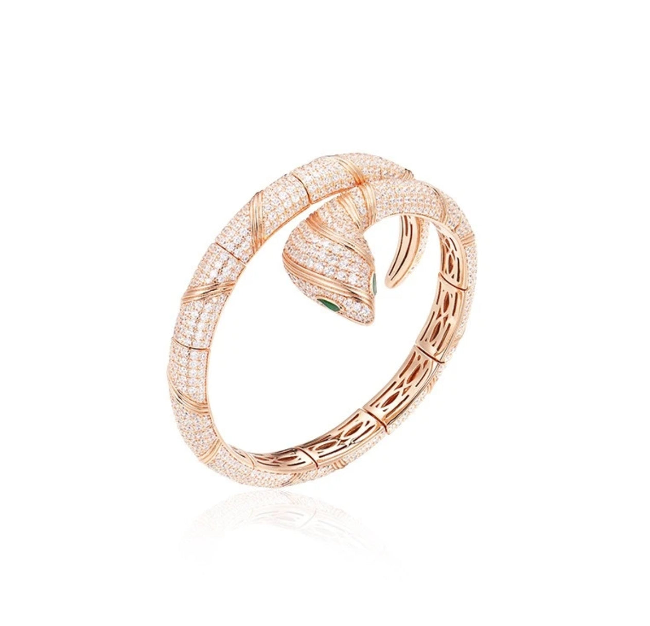 [LORA]HAUTE COUTURE GOLD SERPENTI BRACELET