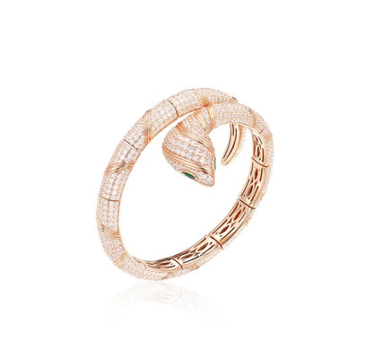 [LORA]HAUTE COUTURE GOLD SERPENTI BRACELET