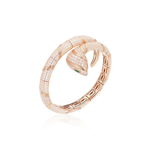 [LORA]HAUTE COUTURE GOLD SERPENTI BRACELET