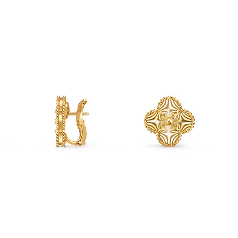 [Lora]CLOVER 15MM MOP EARRINGS COLLECTION