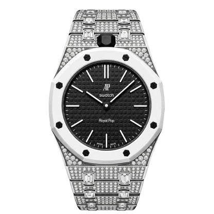 Royal Oak Pop Exclusive Bioceramic Case & Bioceramic Strap Diamond