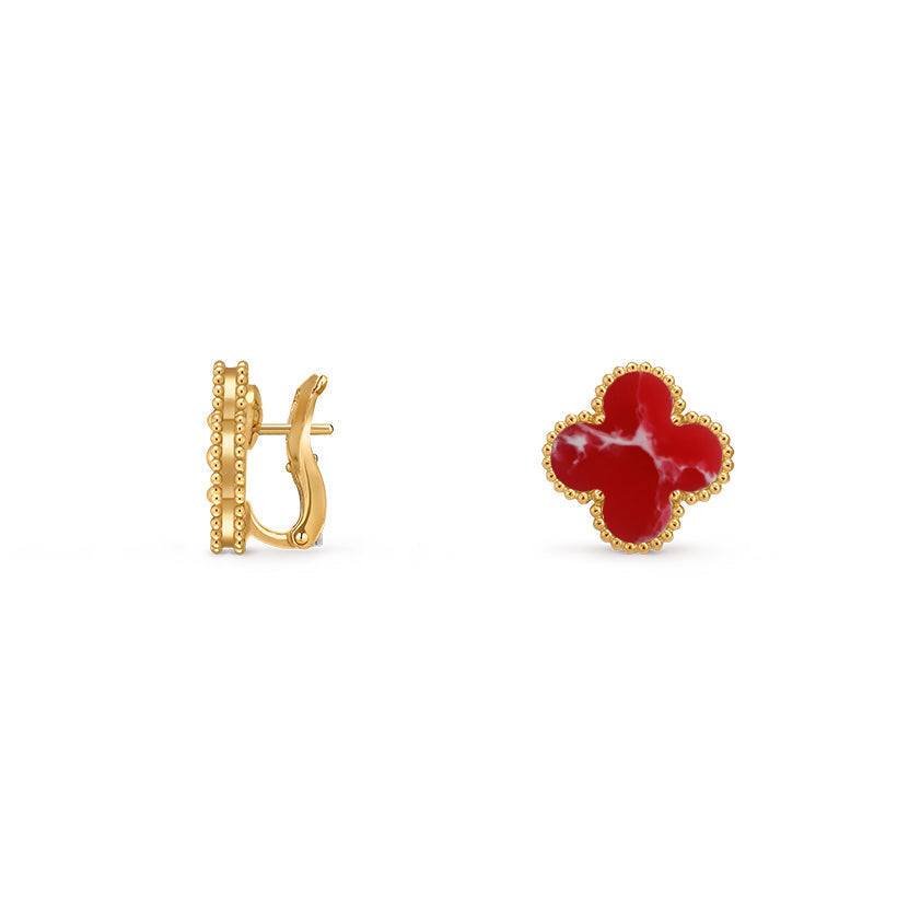 [Lora]CLOVER 15MM MOP EARRINGS COLLECTION