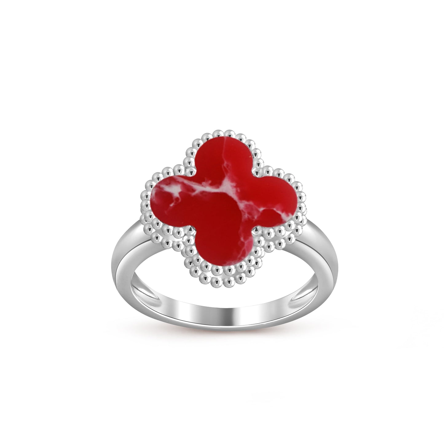 [Lora]CLOVER SILVER RING COLLECTION