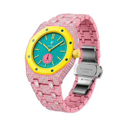 Royal Oak Pop Exclusive Bioceramic Case & Bioceramic Strap Diamond