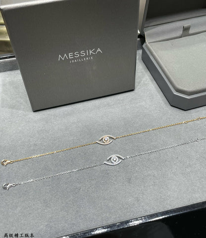 [LORA] Lucky Eye Pave-Set Diamond Bracelet