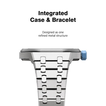Royal Oak Pop Exclusive Steel Case & Strap Full‑wrap Embedded Watch Band