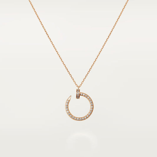 [LORA] JUSTE NECKLACE FULL DIAMOND