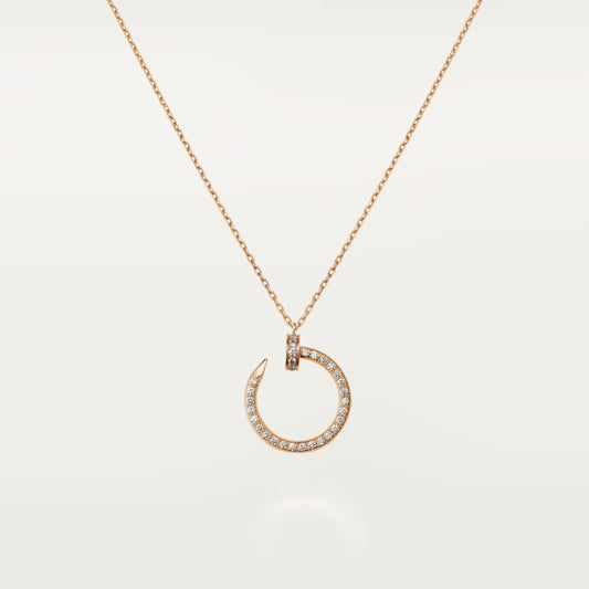 [Lora] JUSTE NECKLACE FULL DIAMOND