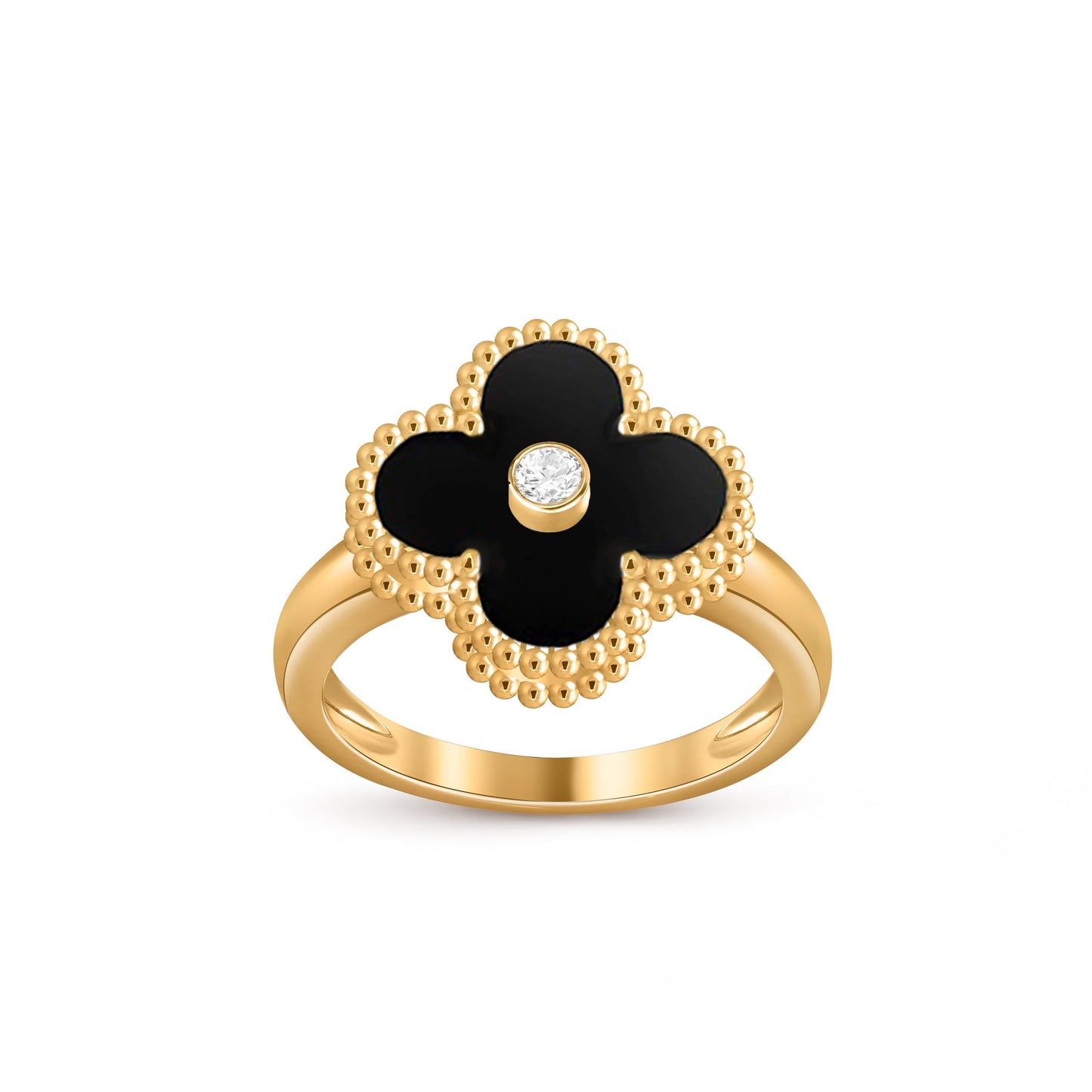 [Lora]CLOVER DIAMOND RING GOLD COLLECTION