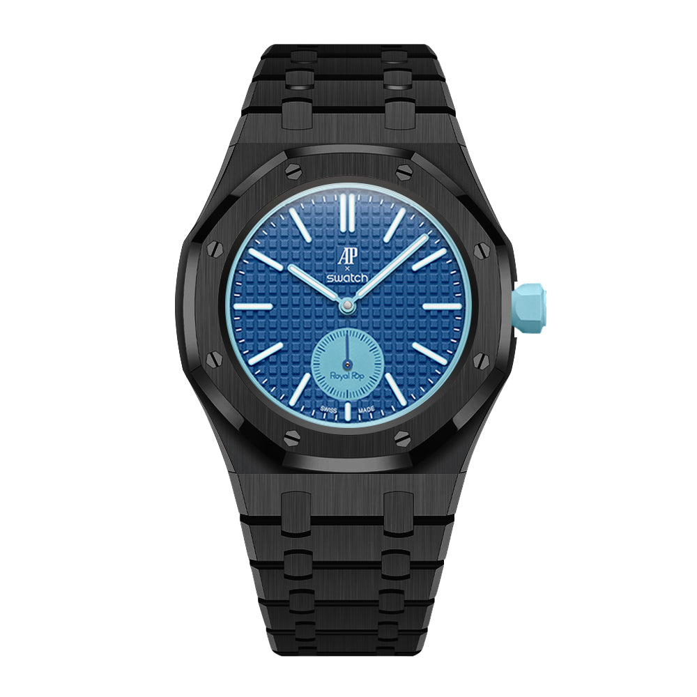 Royal Oak Pop Exclusive Steel Case & Strap Full‑wrap Embedded Watch Band