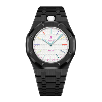 Royal Oak Pop Exclusive Steel Case & Strap Full‑wrap Embedded Watch Band