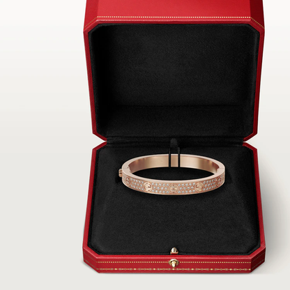 [LORA]LOVE BRACELET 6.1MM DIAMOND-PAVED
