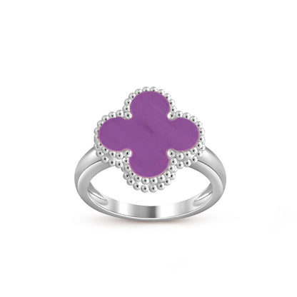 [Lora]CLOVER SILVER RING COLLECTION