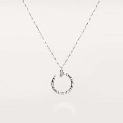 [LORA]JUSTE NECKLACE SILVER