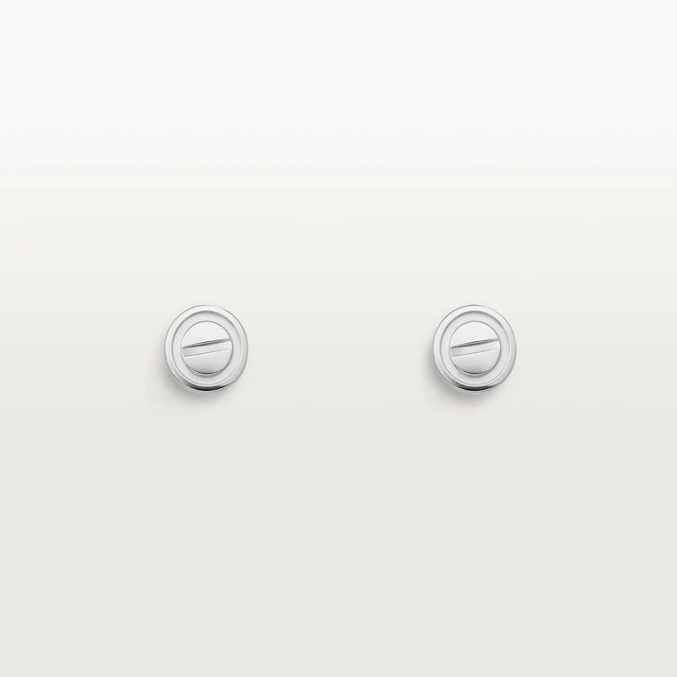 [LORA]LOVE EARRINGS SILVER 10MM