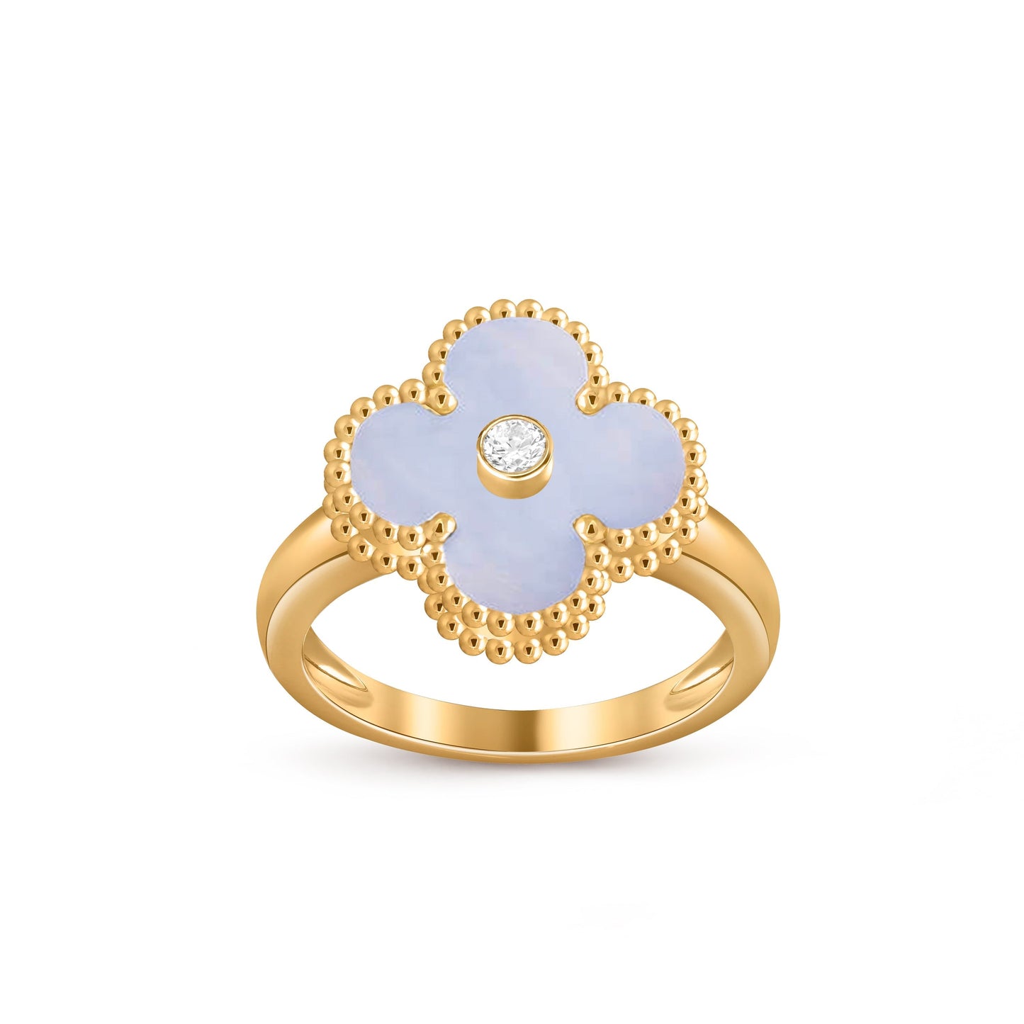 [Lora]CLOVER DIAMOND RING GOLD COLLECTION