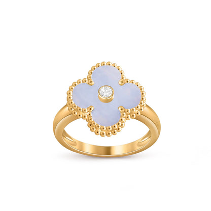 [Lora]CLOVER DIAMOND RING GOLD COLLECTION