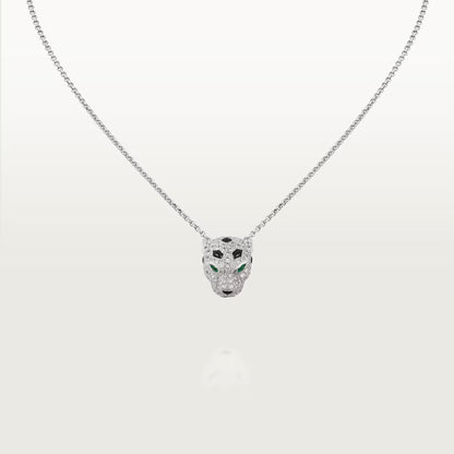 [LORA] PANTHERE FULL DIAMOND NECKLACE