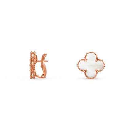 [Lora]CLOVER 15MM MOP EARRINGS COLLECTION
