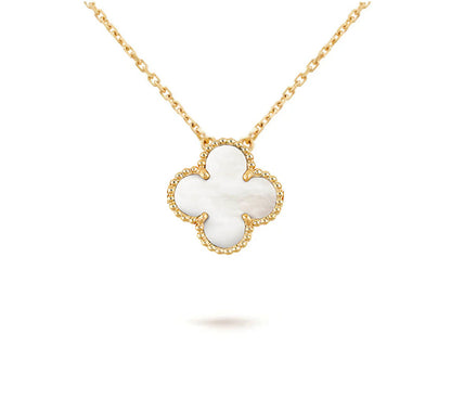 [Lora]CLOVER 15MM SINGLE FLOWER NECKLACE COLLECTION