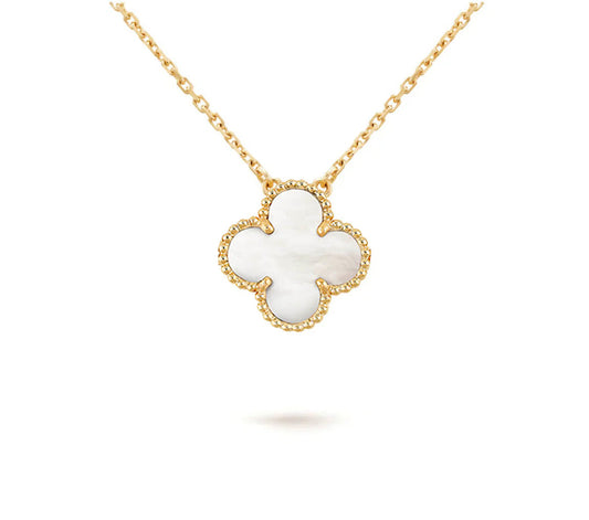 [Lora]CLOVER 15MM SINGLE FLOWER NECKLACE COLLECTION