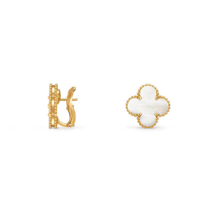 [Lora]CLOVER 15MM MOP EARRINGS COLLECTION