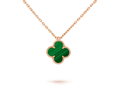 [Lora]CLOVER MINI 9.5MM CARNELIANS NECKLACE COLLECTION