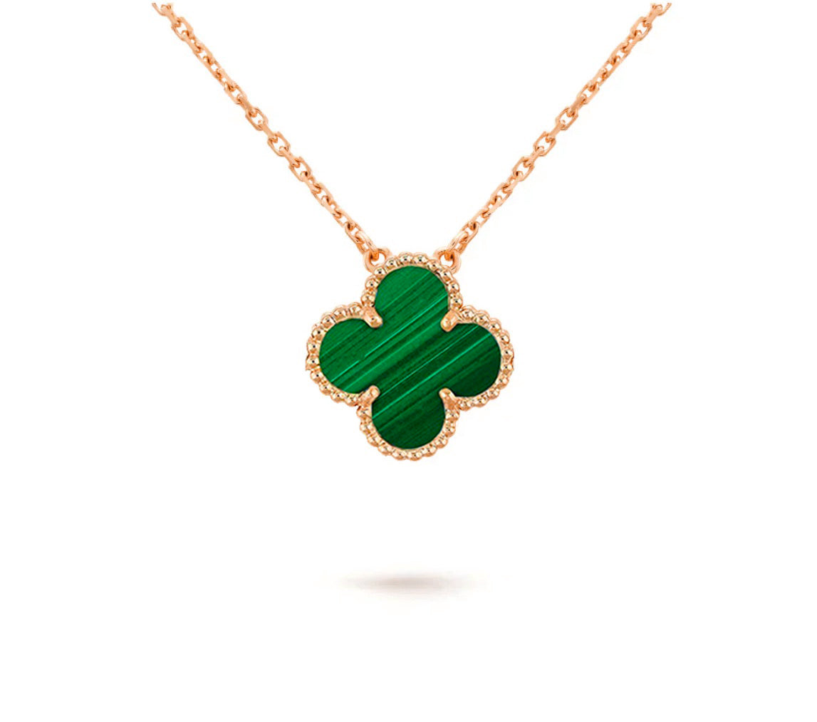 [Lora]CLOVER 15MM SINGLE FLOWER NECKLACE COLLECTION