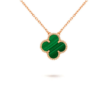 [Lora]CLOVER 15MM SINGLE FLOWER NECKLACE COLLECTION