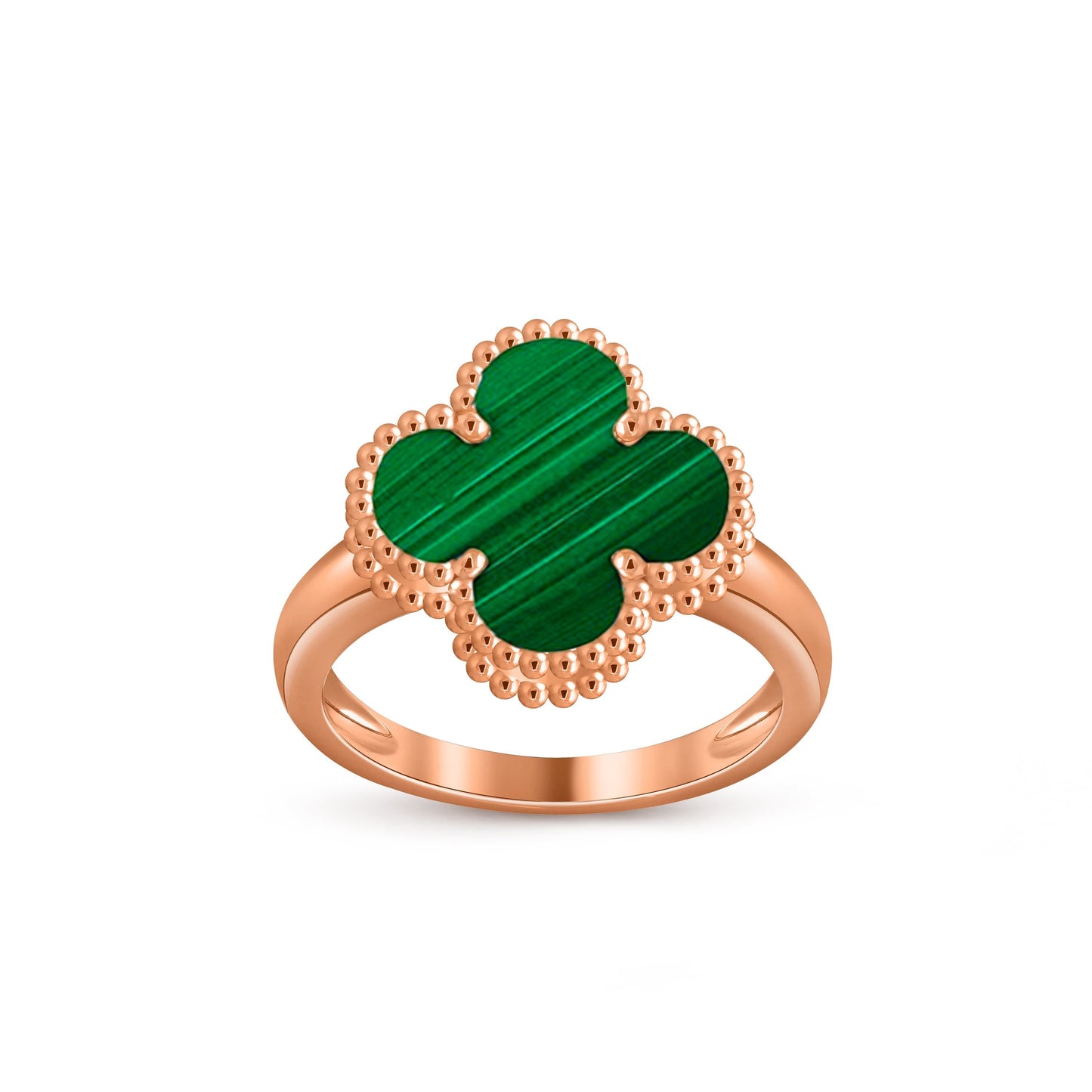 [Lora]CLOVER RING ROSE GOLD COLLECTION
