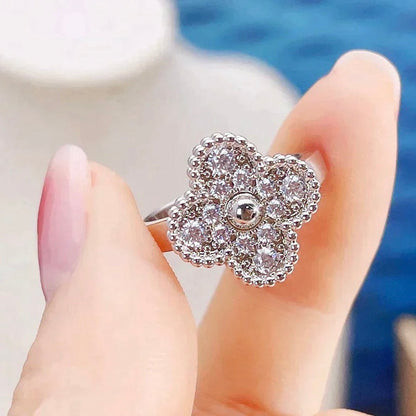 [LORA]CLOVER DIAMOND RING