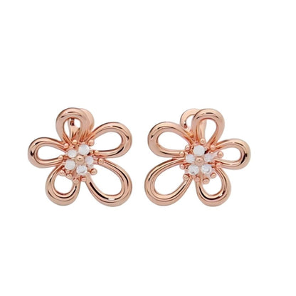[LORA] FLOWERLACE EARRING 5 DIAMONDS