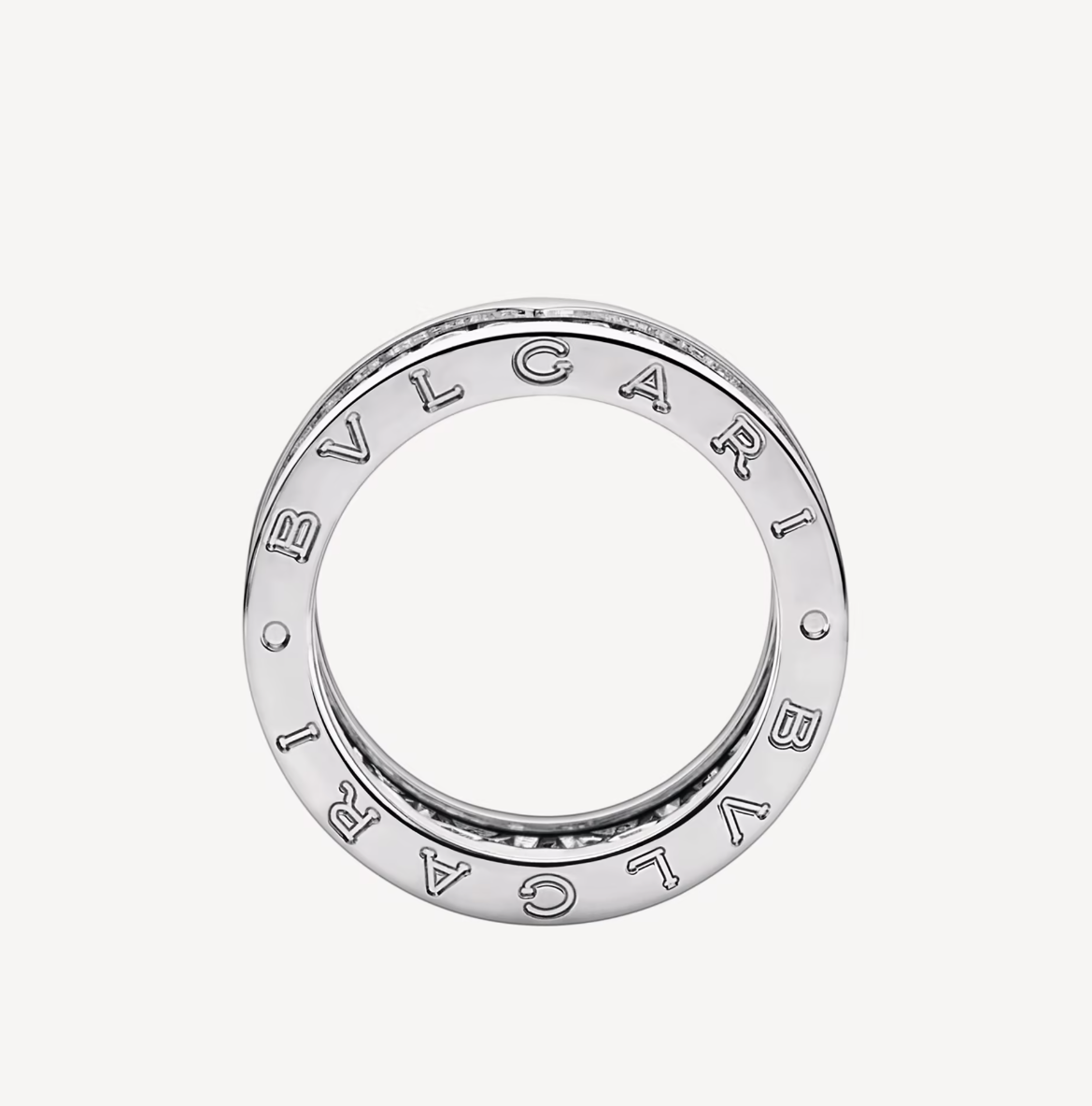 [LORA]ZERO 1 WITH PAVED DIAMONDS ON THE SPIRAL RING