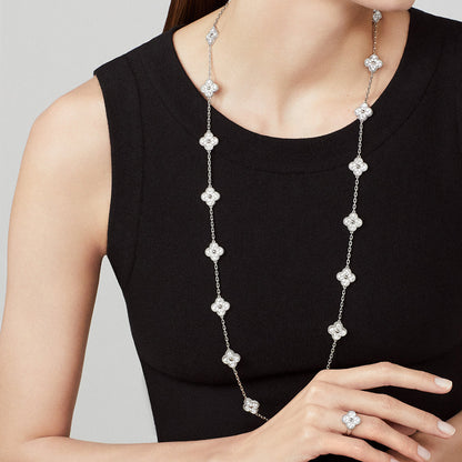 [Lora]CLOVER 20 MOTIFS  LASER SILVER