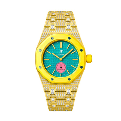Royal Oak Pop Exclusive Bioceramic Case & Bioceramic Strap Diamond