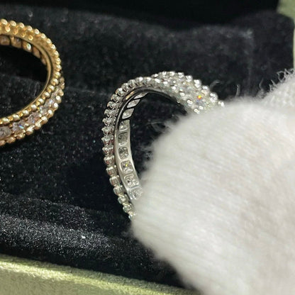 [LORA]PERLEE DIAMOND ROSE GOLD RING